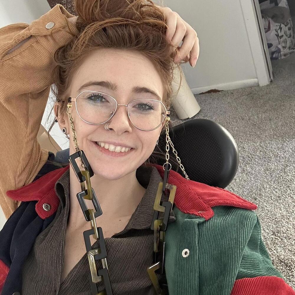 Up Cycled Eye Chain - image 6